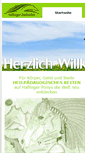 Mobile Screenshot of haflinger-heilreiten.de